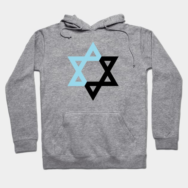 Individualist Anarchist Magen David Hoodie by dikleyt